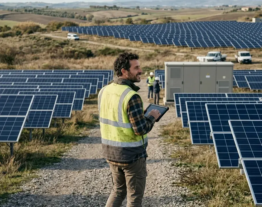 Il più grande impianto fotovoltaico italiano ha già venduto la sua energia