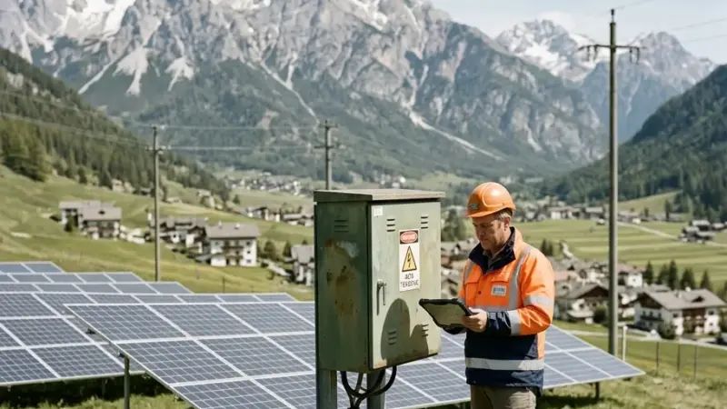 Il sole alpino sta saturando i trasformatori
