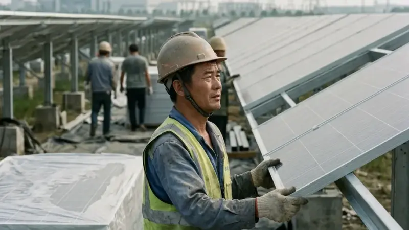 La Cina ha installato un decimo del solare dell'anno scorso