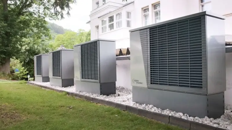 Le pompe di calore tedesche lavorano a un terzo della potenza