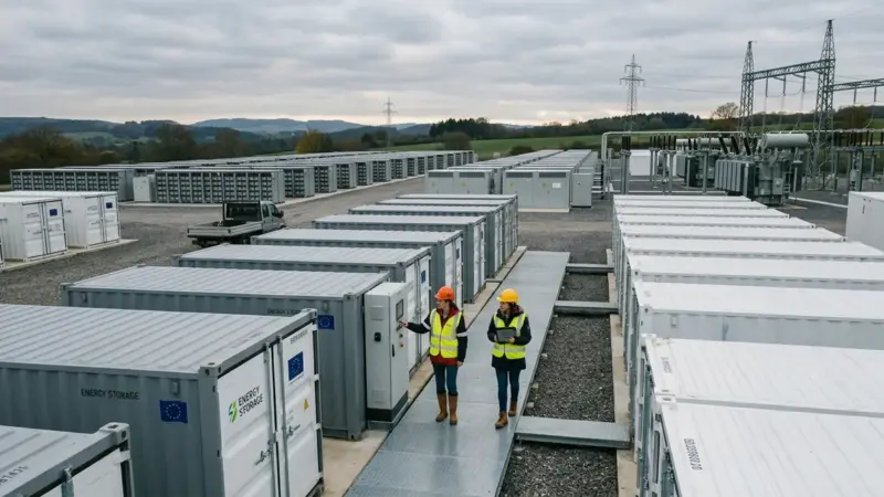 L'UE triplica lo stoccaggio energetico: 45 GW entro il 2028, ma per il 2030 ne servono 200