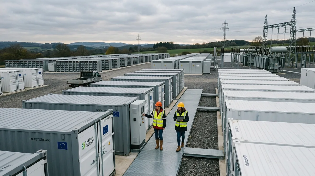 L'UE triplica lo stoccaggio energetico: 45 GW entro il 2028, ma per il 2030 ne servono 200