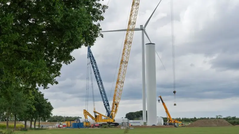 In Repubblica Ceca sono arrivate turbine più grandi di tutto il mercato