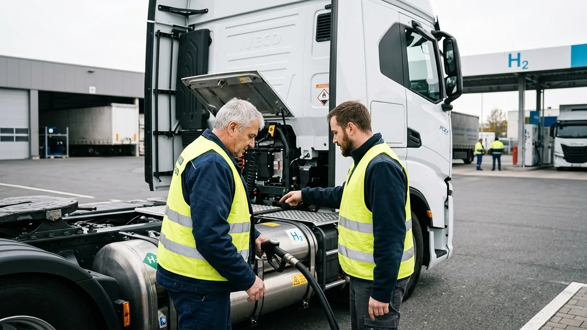 Iveco e Toyota mettono l'idrogeno sui camion